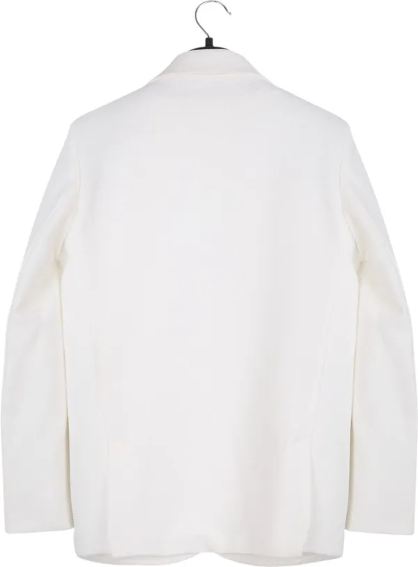 White_Cotton_Blend_Solid_Full_Sleeve_Single_Breasted_Blazer_For_Boys