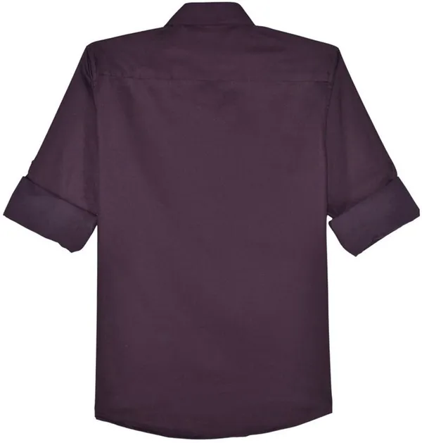 Violet_Pure_Cotton_Embellished_Full_Sleeve_Shirt_For_Boys