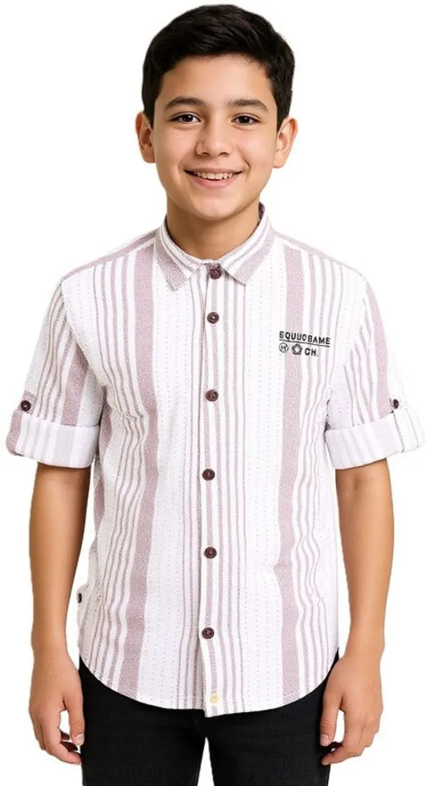 Magenta_Cotton_Blend_Striped_Full_Sleeve_Shirt_For_Boys