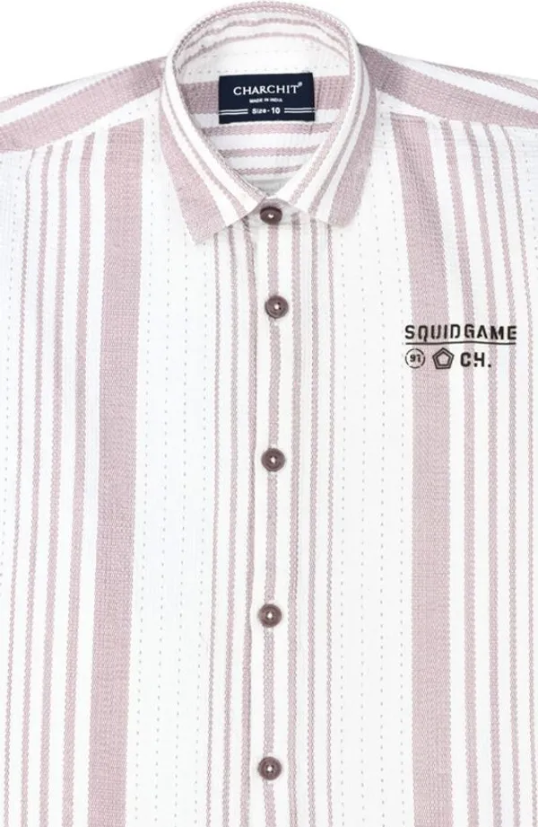 Magenta_Cotton_Blend_Striped_Full_Sleeve_Shirt_For_Boys