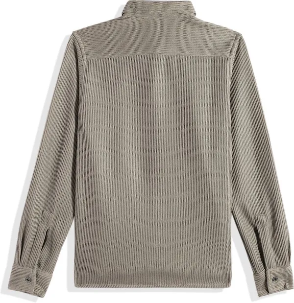 Grey_Cotton_Blend_Solid_Full_Sleeve_Shirt_For_Boys