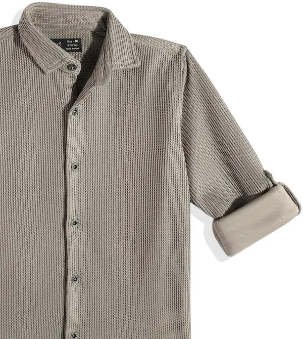 Grey_Cotton_Blend_Solid_Full_Sleeve_Shirt_For_Boys