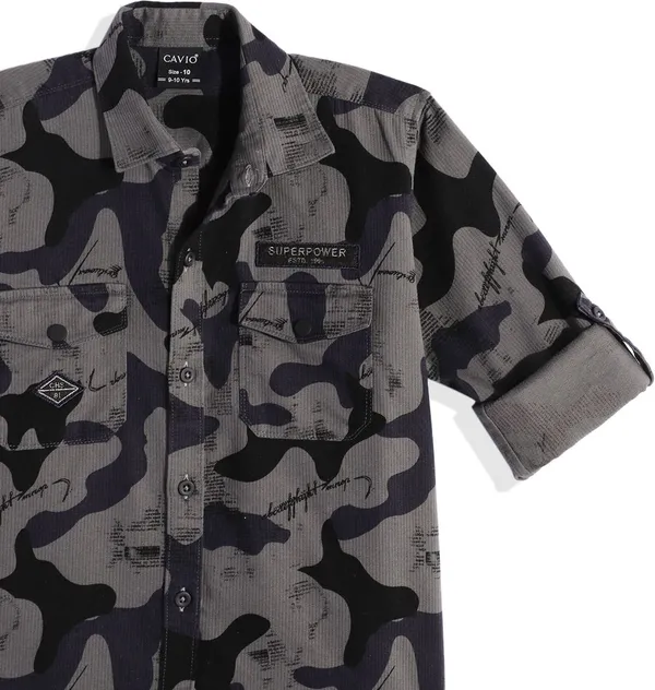 Grey_Pure_Cotton_Printed_Full_Sleeve_Shirt_For_Boys