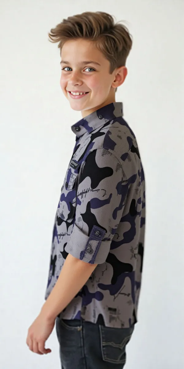 Grey_Pure_Cotton_Printed_Full_Sleeve_Shirt_For_Boys