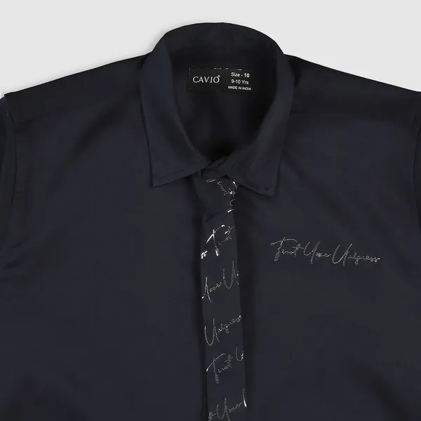 Navy_Pure_Cotton_Solid_Full_Sleeve_Shirt_For_Boys