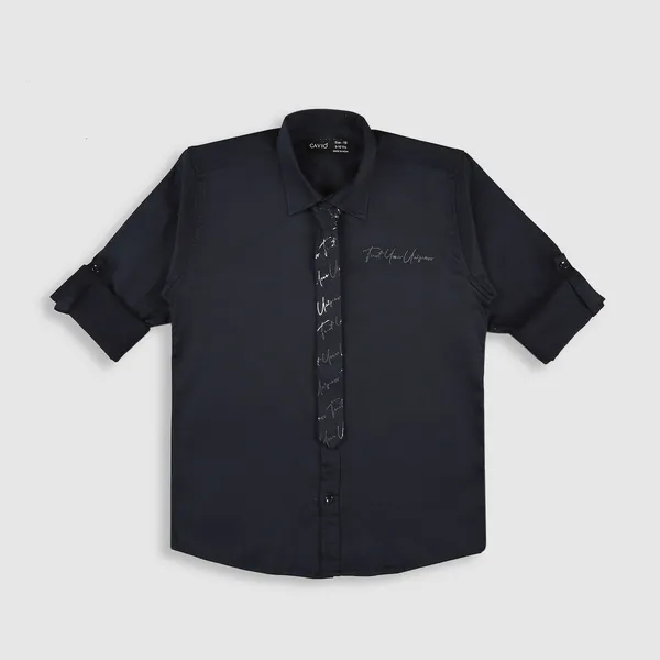 Navy_Pure_Cotton_Solid_Full_Sleeve_Shirt_For_Boys