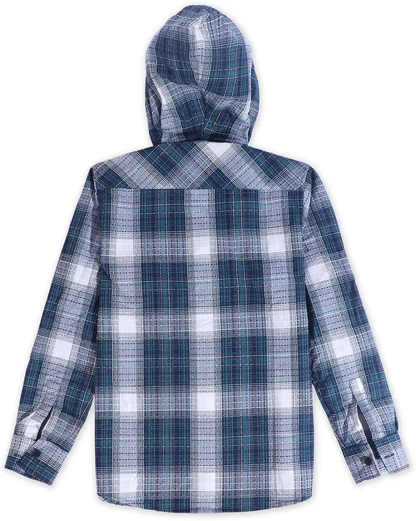 Green_Pure_Cotton_Checkered_Full_Sleeve_Shirt_For_Boys