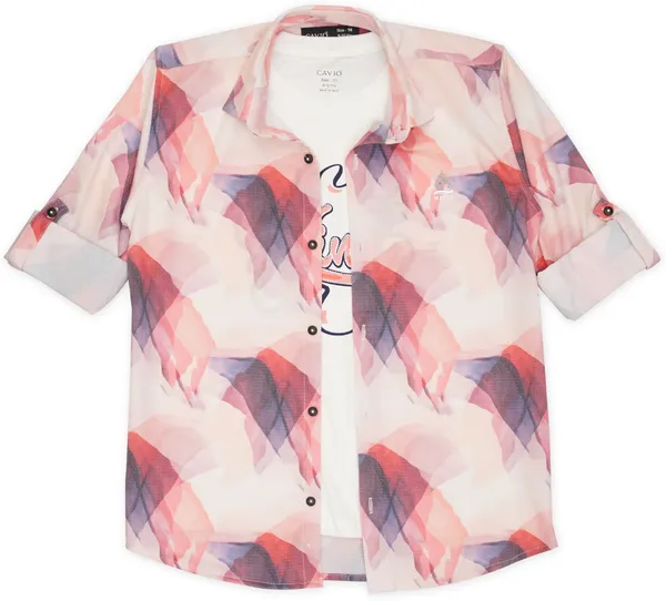 Magenta_Cotton_Blend_Printed_Full_Sleeve_Shirt_For_Boys