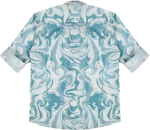 Green_Cotton_Blend_Printed_Full_Sleeve_Shirt_For_Boys