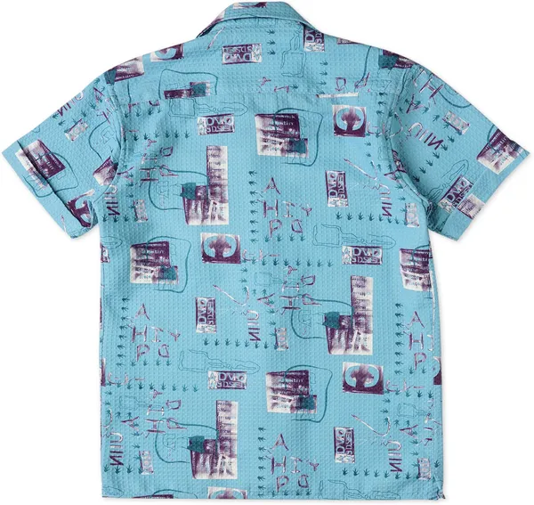 Multicolor_Cotton_Blend_Printed_Half_Sleeve_Shirt_For_Boys