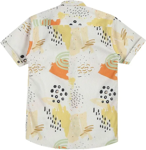 Lemon_Pure_Cotton_Printed_Half_Sleeve_Shirt_For_Boys