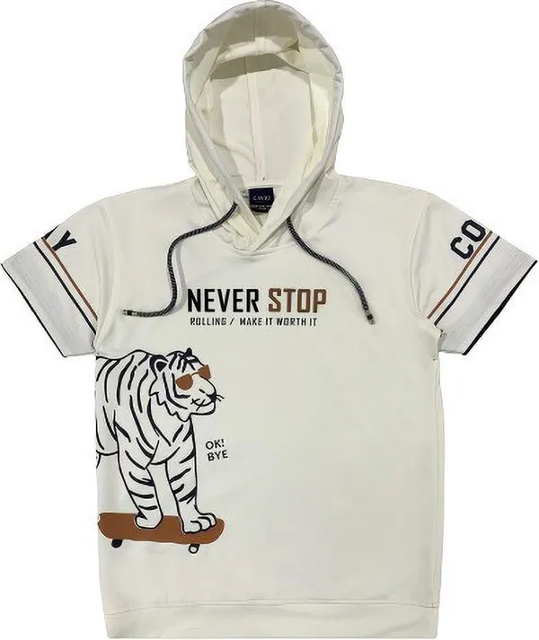 White_Cotton_Blend_Printed_Hooded_Neck_T-Shirt_For_Boys