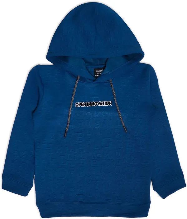 Blue_Cotton_Blend_Self_Design_Hooded_Neck_T-Shirt_For_Boys
