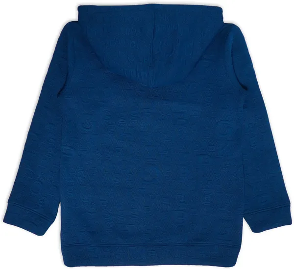 Blue_Cotton_Blend_Self_Design_Hooded_Neck_T-Shirt_For_Boys