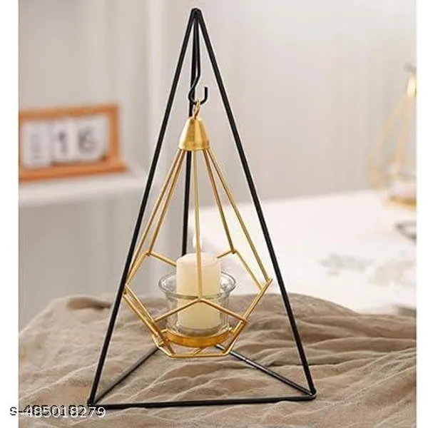 Gold_Geometric_Candle_Tealight_Holder_Home_Decoration_Triangle_Shape_(30.5x18_cm)