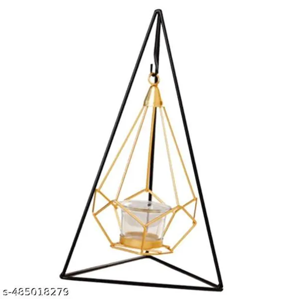Gold_Geometric_Candle_Tealight_Holder_Home_Decoration_Triangle_Shape_(30.5x18_cm)
