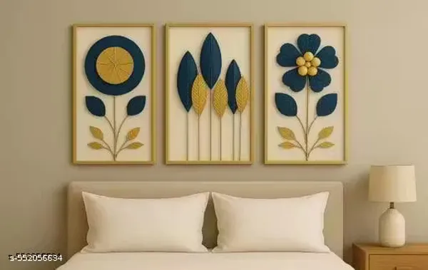 Multicolor_Flower_Wall_Art_Set_Of_3_(12_X_2_X_35_Inch)