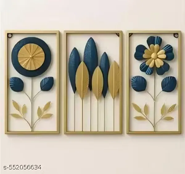 Multicolor_Flower_Wall_Art_Set_Of_3_(12_X_2_X_35_Inch)