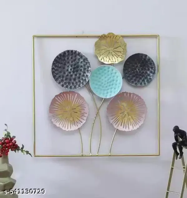 Set_Of_4_Multicolor_Round_Colorfull_Frame_(18x18_Inch)