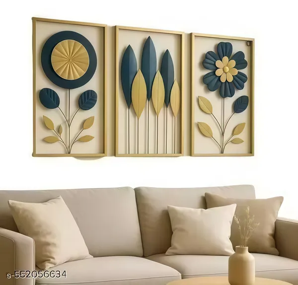Multicolor_Flower_Wall_Art_Set_Of_3_(12_X_2_X_35_Inch)