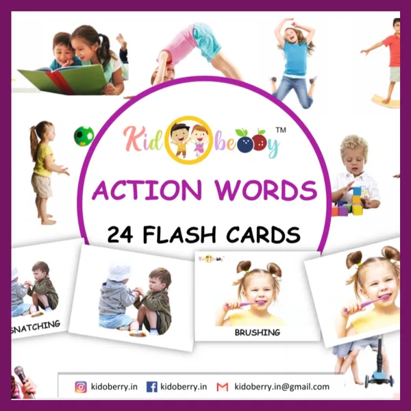 Action_Flash_Cards_For_Kids