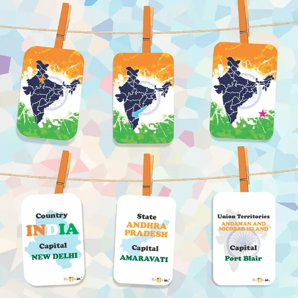 India_States_And_Union_Territories_Flash_Cards_For_Kids