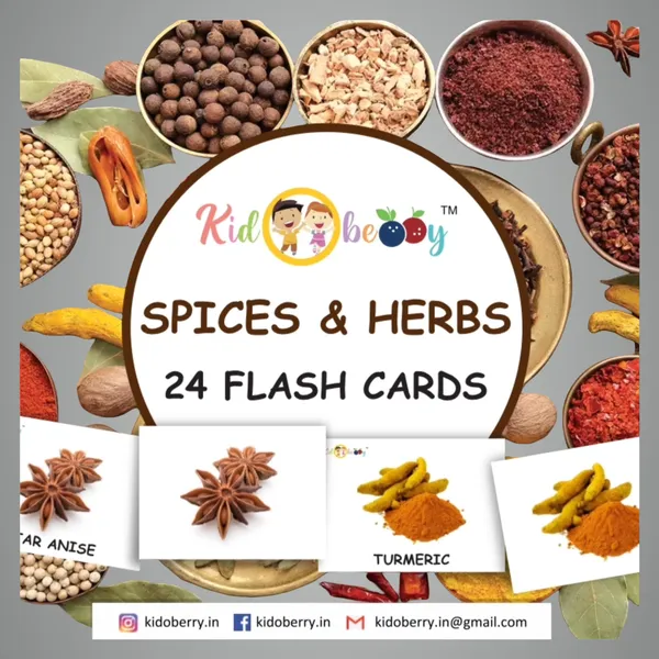 Spices_And_Herbs_Flash_Cards