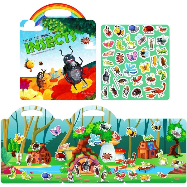 Insects_Reusable_Sticker_Book_For_Kids