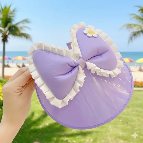 Lilac_Bow_Cap_For_Kids