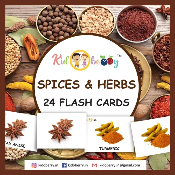 Spices_And_Herbs_Flash_Cards