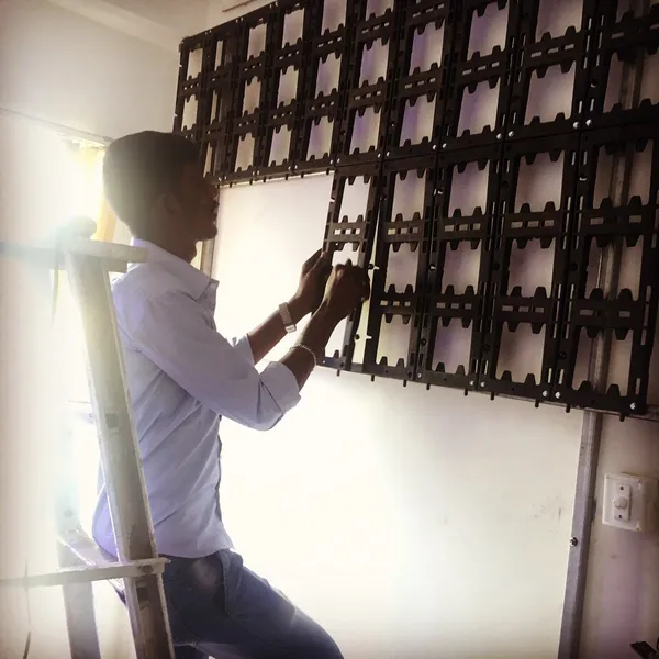 Black_M1_Model_Vertical_Wall_Hanging_Garden_Panel_10_Panel_Outdoor_Use_Indoor
