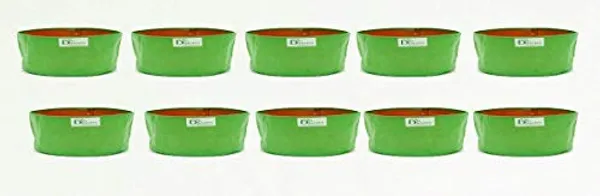 Green_18X8Inch_Hope_Plant_Grow_Bags_For_Terrace_Gardening_Pack_Of_10_Outdoor_Use