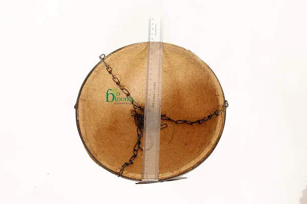 Brown_Coir_Hanging_Pot_10_Inches_Metal_Basket_With_Chain_Pack_Of_4_Outdoor_Use