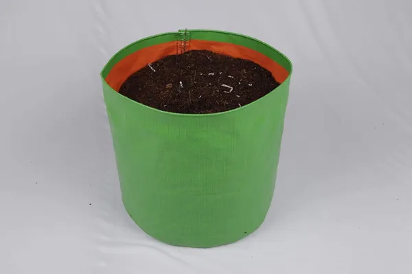 Green_&_Orange_15X15Inch_Hdpe_Plant_Grow_Bags_For_Terrace_Gardening_Pack_Of_10_Outdoor_Use
