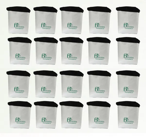 White_20X20X35_Cm_Ldpe_Rectangular_Grow_Bags_For_Terrace_Gardening_20_Piece_Outdoor_Use