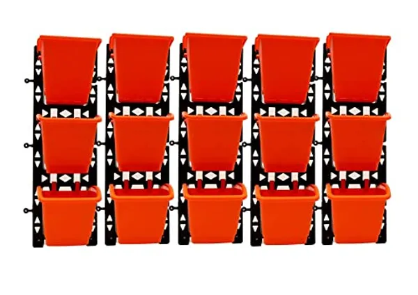 Red_Vertical_Wall_Hanging_Garden_Pots_5_Panels_And_15_Flexible_Easy_Installation_Drainage_Design_Indoor_Outdoor_Use_For_Vegetables_Herbs_Flowers_M2_Model