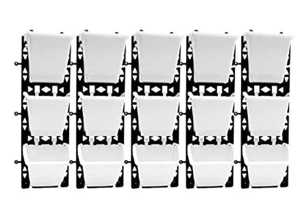 White_Vertical_Wall_Hanging_Garden_Pots_5_Panels_And_15_Flexible_Easy_Installation_Drainage_Design_Indoor_Outdoor_Use_For_Vegetables_Herbs_Flowers_M2_Model