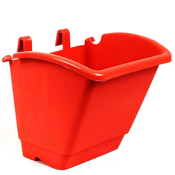 Red_Vertical_Wall_Hanging_Garden_Pots_50_Pots_Outdoor_Use_Indoor