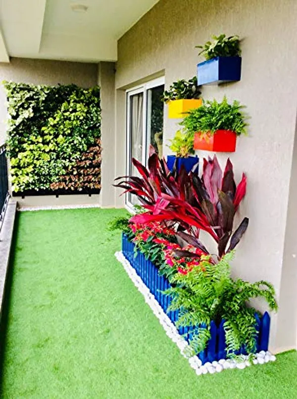 Black_Vertical_Wall_Hanging_Garden_Pots_6_Panel_18_Pots_Outdoor_Use_Indoor