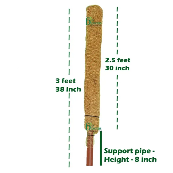 Brown_Coco_Pole_Coir_Moss_Stick_Plant_Creepers_Support_3_Feet_4_Pieces_Indoor_And_Outdoor_Uses