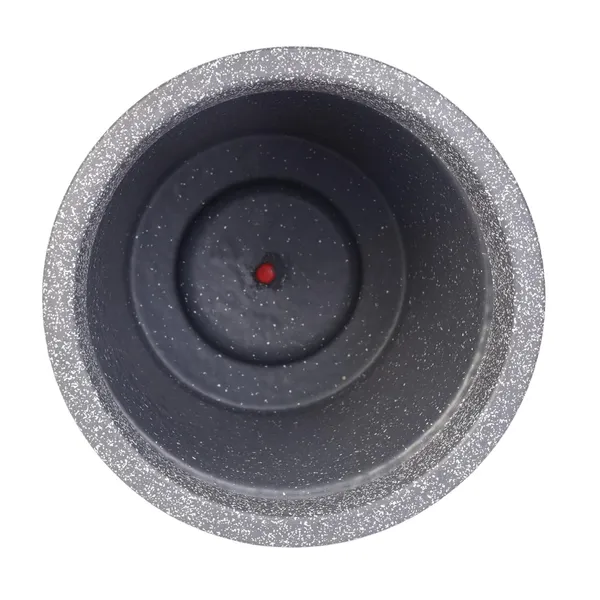 Grey_Maxi_Planter_Roto_Mould_Speckled_Garden_Planter_Pot_With_Drainage_Saucer_Round_Tape_Design_Indoor_Outdoor_Use_Pack_Of_1_10_Inch