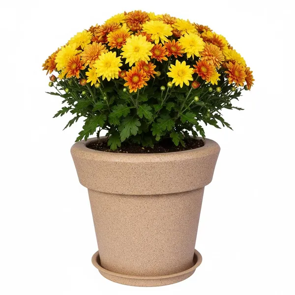 Black_Product_Summary:_Maxi_Planter_Roto_Mould_Speckled_Garden_Planter_Pot_With_Drainage_Saucer_Round_Tape_Design_Indoor_Outdoor_Use_Pack_Of_1_Sandstone_10_Inch