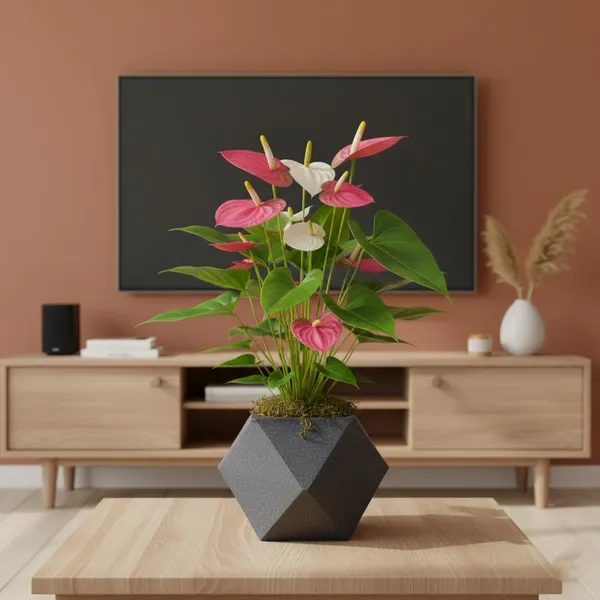 Black_Hummer_Planter_Roto_Mould_Modern_Hexagonal_Planter_Text_Finish_Geometric_Design_Indoor_Outdoor_Decorative_Flower_Pot_20_Inch