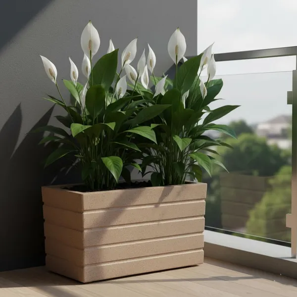 Brown_Nishan_Planter_Roto_Mould_Decorative_Rectangular_Garden_Planter_Speckled_Resin_Modern_Ridged_Design_Outdoor_Indoor_Flower_Pot_Sandstone_24_Inch