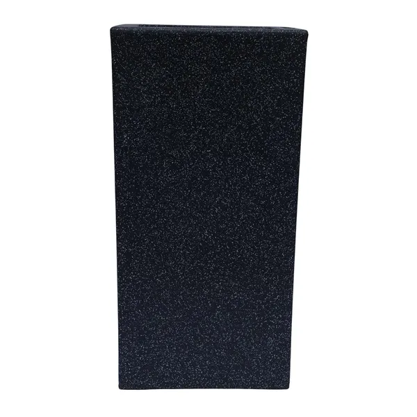 Black_Capetown_Planter_Roto_Mould_Modern_Tall_Square_Planter_Speckled_Indoor_Outdoor_Decorative_Garden_Pot_Contemporary_Design_24_Inch
