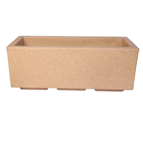 Brown_Sweden_Planter_Roto_Mould_Decorative_Rectangular_Planter_Speckled_Stone_Effect_Outdoor_Indoor_Garden_Container_Sandstone_24_Inch