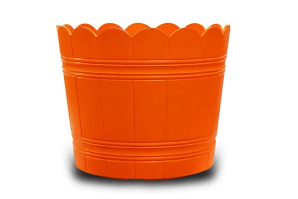 Orange_Plastic_Loto_Pot_Decorative_Plastic_Flower_Pot_With_Scalloped_Edge_Design_Round_Planter_For_Indoor_And_Outdoor_Garden_Use_Pack_Of_2_10_Inch