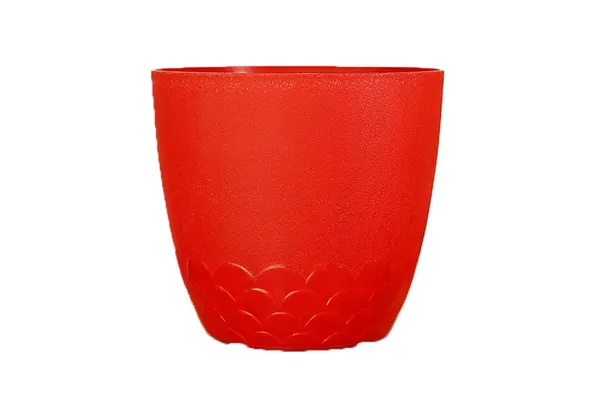 Red_Flora_Pot_Decorative_Plastic_Planter_Pot_With_Scalloped_Pattern_Indoor_Outdoor_Garden_Container_Pack_Of_2_10_Inch