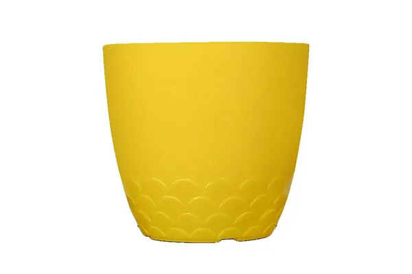 Yellow_Flora_Pot_Decorative_Plastic_Planter_Pot_With_Scalloped_Pattern_Indoor_Outdoor_Garden_Container_Pack_Of_2_10_Inch