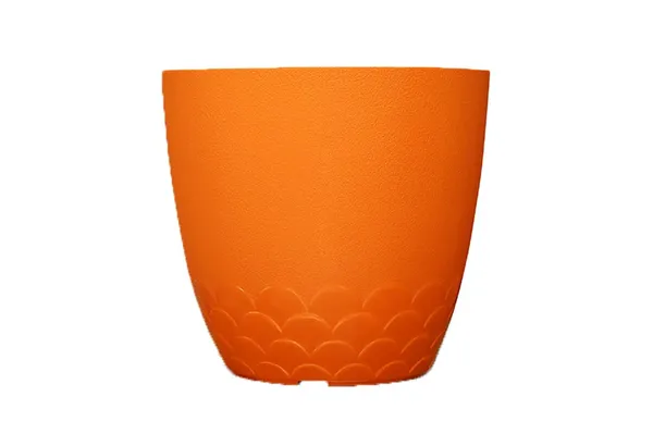 Orange_Flora_Pot_Decorative_Plastic_Planter_Pot_With_Scalloped_Pattern_Indoor_Outdoor_Garden_Container_Pack_Of_2_10_Inch